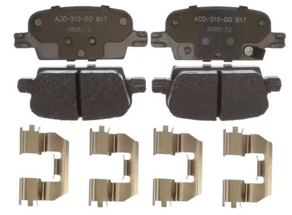 Rear Disc Brake Pad Kit - ACDelco (14D1921CHF1)